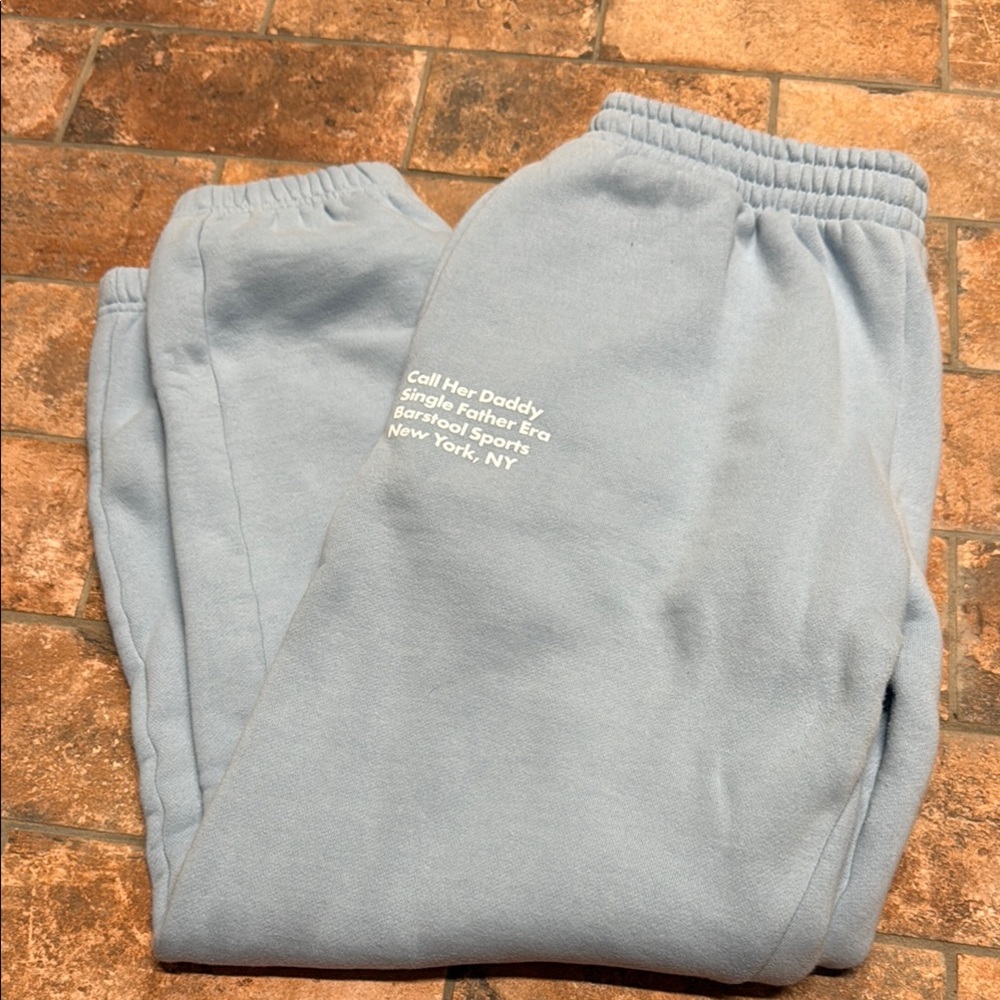 Light Blue Joggers by Call Her Daddy